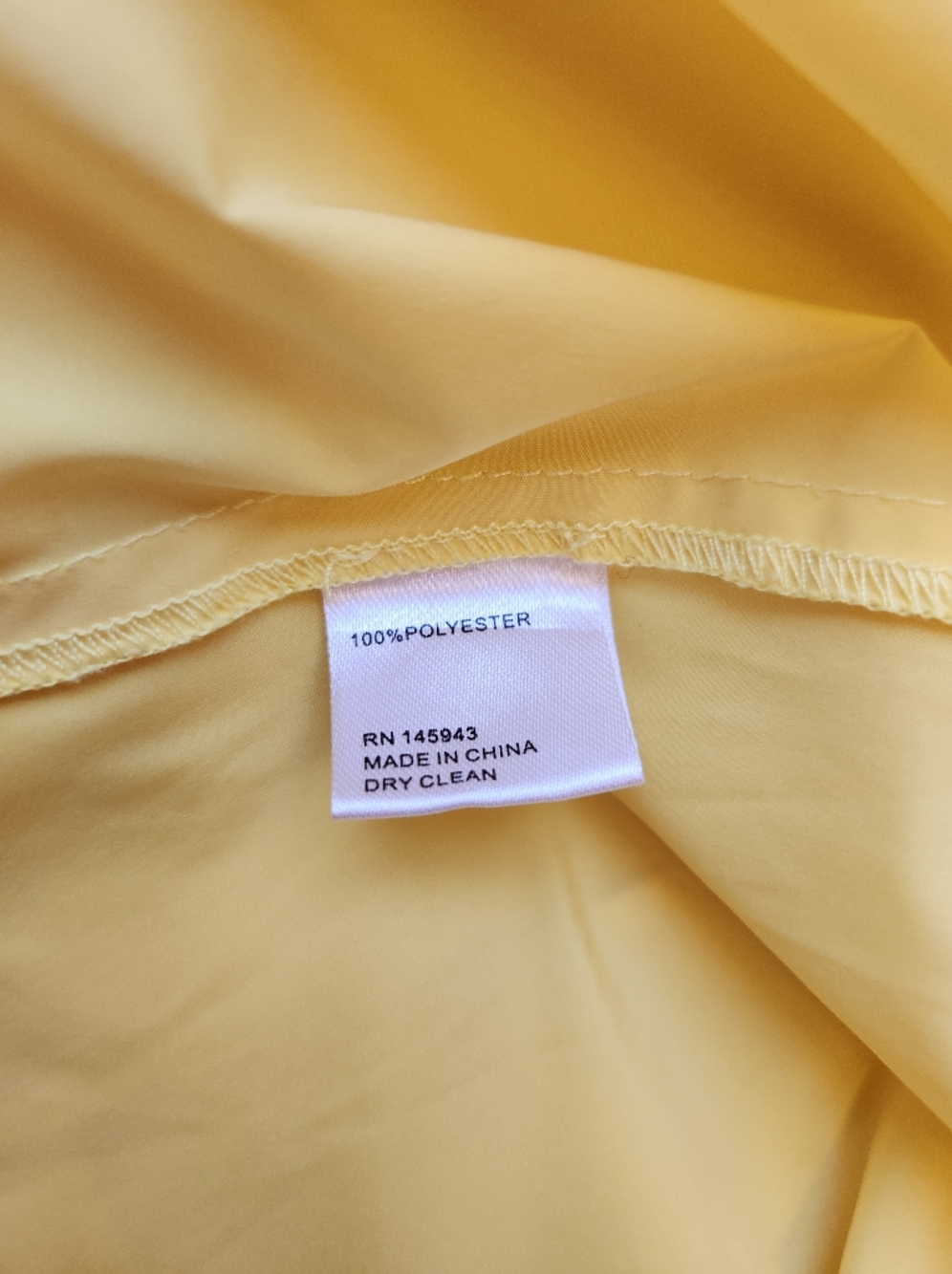 Toccin Women's Twist Front Dress in Yellow, Size 8, $445 - Picture 9 of 15